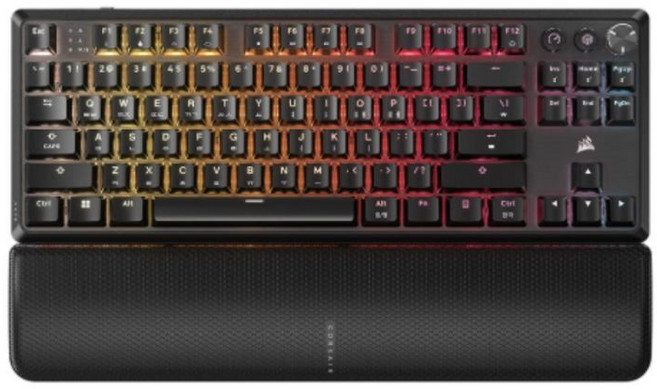 커세어 K70 RGB CORE TKL 텐키리스 무선 게이밍 기계식 키보드 저소음은축