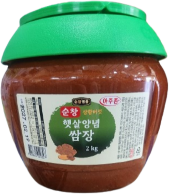 순창 상황버섯 햇살양념 쌈장 2kg, 4개