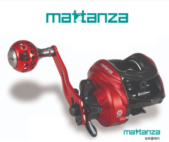 마탄자 보트플레이 6점대 베이트릴 선상릴 광어 문어 쭈꾸미 파워지깅 갑오징어 파워핸들, 좌핸들LH6.3:1