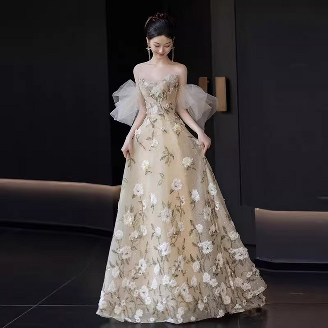 연주회 드레스 시상식 파티복 공연 합창단 촬영 무대 웨딩 피로연 의상 이브닝