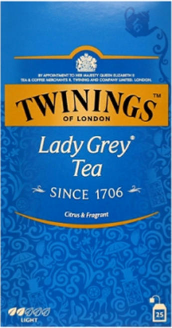 트와이닝 레이디 그레이 홍차 티백, 2g, 25개입, 2개