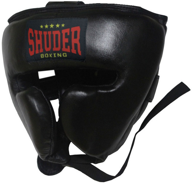 슈더 복싱 헤드기어 격투 보호대, 블랙