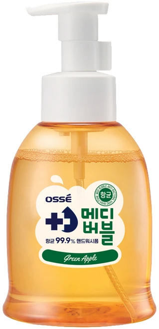 메디버블 핸드워시 그린애플 대용량 항균 99.9% 손세정 거품 물비누, 1개, 500ml - 쿠팡