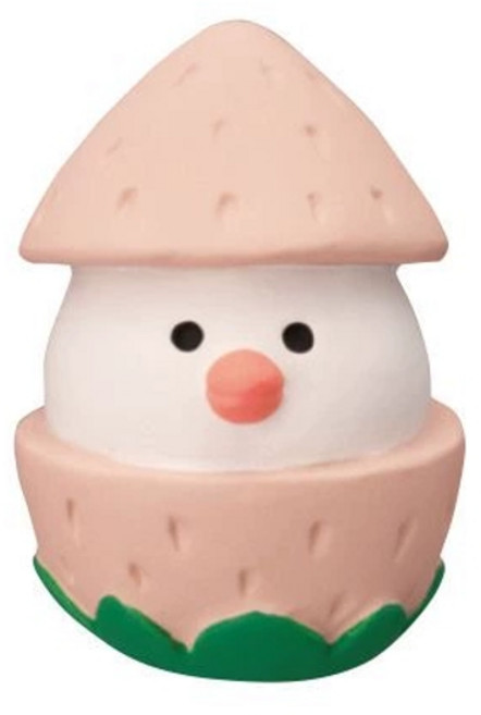 데꼴 딸기 카페 시리즈 고양이 피규어 가챠 케이크 슈크림 롤케잌 미니어처, 옵션13, 1개