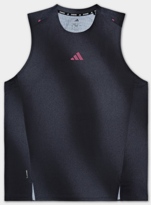 아디다스 ADIDAS 티셔츠 RIM BREZ 싱글렛 - 블랙 KR5093