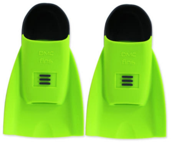 DMC 숏핀 오리지널 오리발, LIM(FLUORO/CHARCOAL)