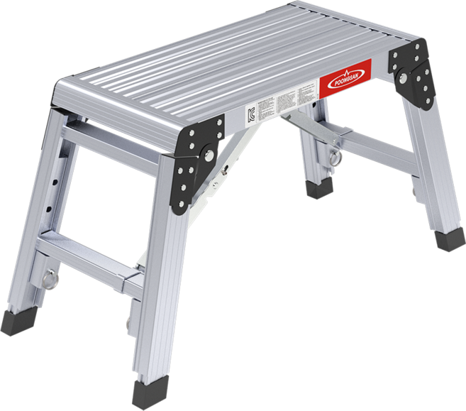 풍산 우마 사다리 알루미늄 일자 광폭 안전 발판 신형 도배사다리 국산 사다리