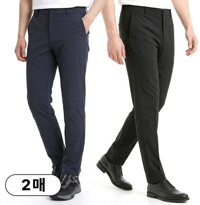 콜핑 남성 여름 바지 1+1 기능성 스판 등산바지
