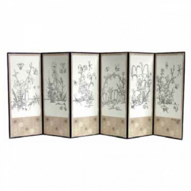 얼쑤 병풍 만들기 6폭 신사임당 초충도, 단품, 상세페이지 참조