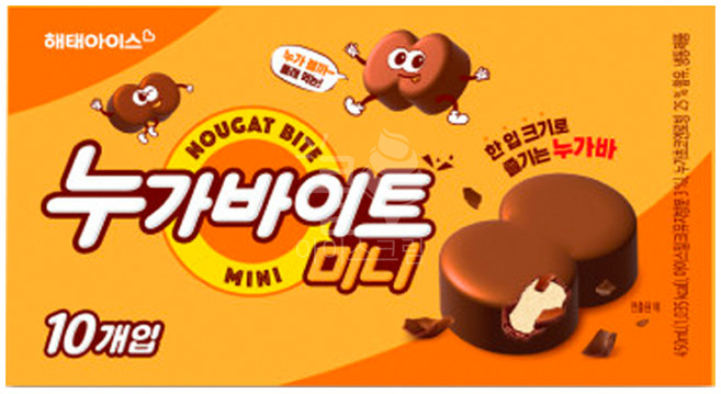 해태 누가바이트미니 1박스 6개입, 6개, 150ml