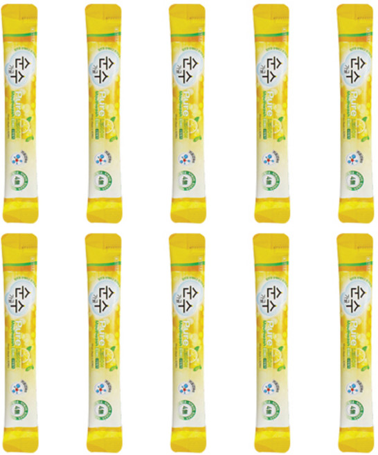 휴대용 일회용 스틱 순수가글 11ml, 20개