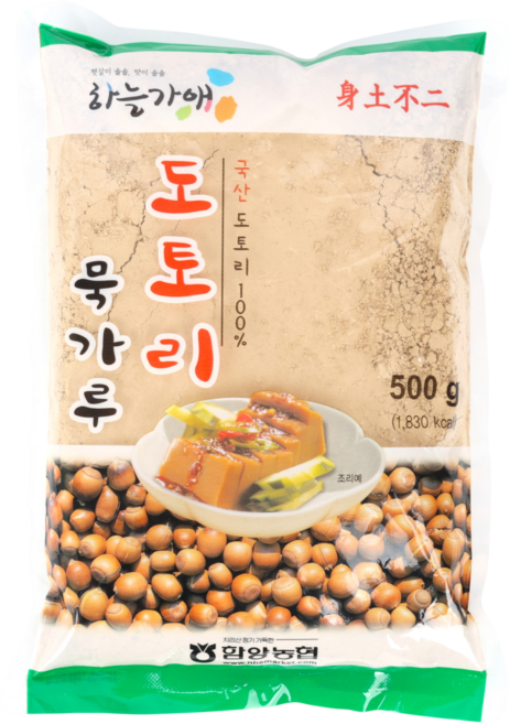 하늘가애 도토리 묵가루, 500g, 1개