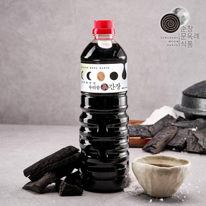 순창 문옥례 식품 100% 국내산 우리콩 진간장 1L PET용기 순창문옥례식품, 1개
