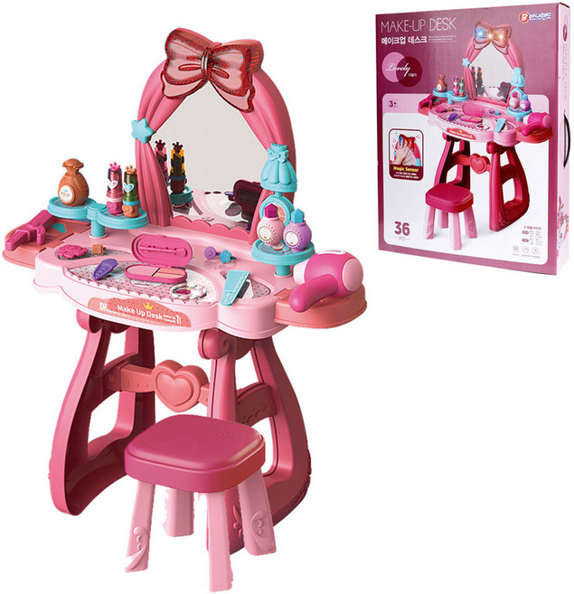 바니랜드 미용놀이 러블리 메이크업 데스크 9375891