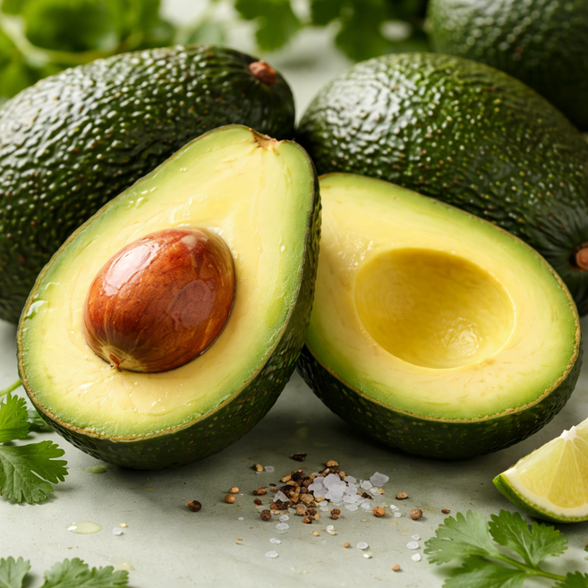 [한정특가] 프리미엄 생 아보카도 풍부한 영양 명품과일 칠레 페루, 1박스, 아보카도 중대과 5개입 (180g 내외)