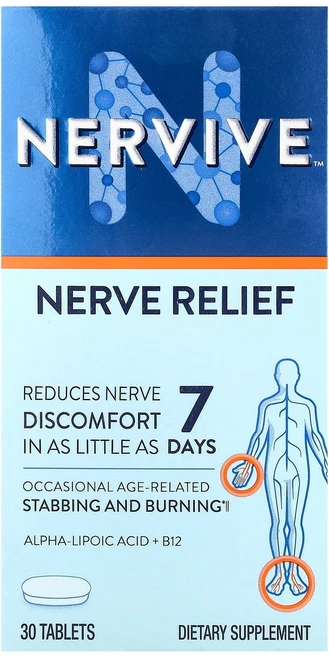Nervive 신경 완화 30정126487원산지:기타, 1개, 30정 - 쿠팡