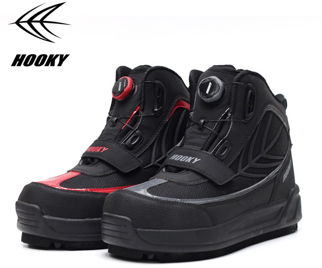 사은품(낚시줄1개)갯바위 신발 핀 펠트화 낚시신발 후키핀펠트, 270, 레드