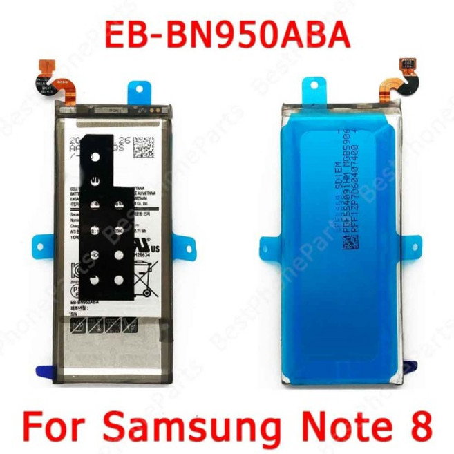 호환 삼성 갤럭시 노트 8 N950 용 배터리 EB-BN950ABA 교체 3300 mAh 리튬 이온