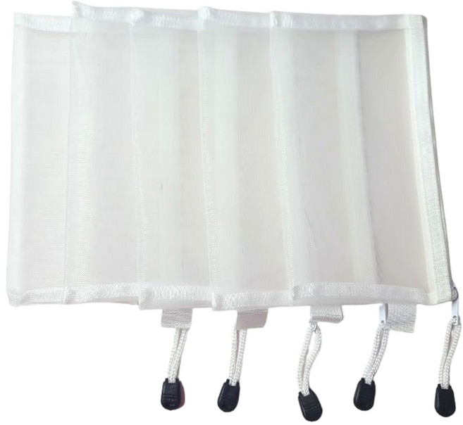 팝키즈 레고 퍼즐 장난감정리함 메쉬파우치, 소형5P, 1개