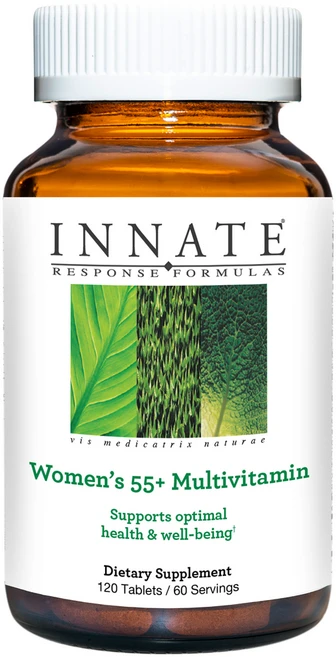 이네이트 55세이상 여성용 종합비타민(무철분) Innate Women's 55+, 1개, 120정 - 쿠팡