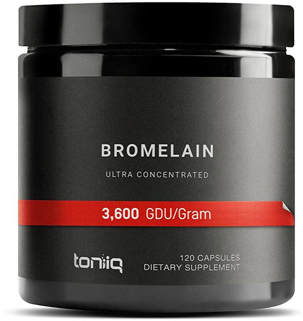토닉 toniiq 브로멜레인 120캡슐, 1
