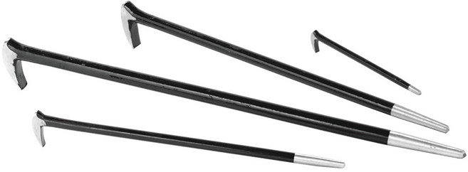 퍼포먼스 도구 W5372 우드 끌 세트 3피스, 4 pc Roll Type Pry Bar Set, 1개
