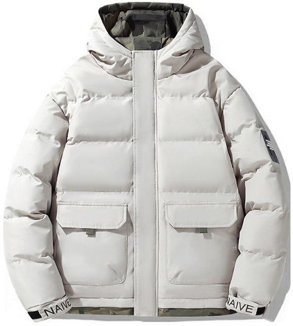 쌍천 패딩 남자 코트 캐주얼 패션 브랜드 패딩 후드 도톰한 핏 Y25102904