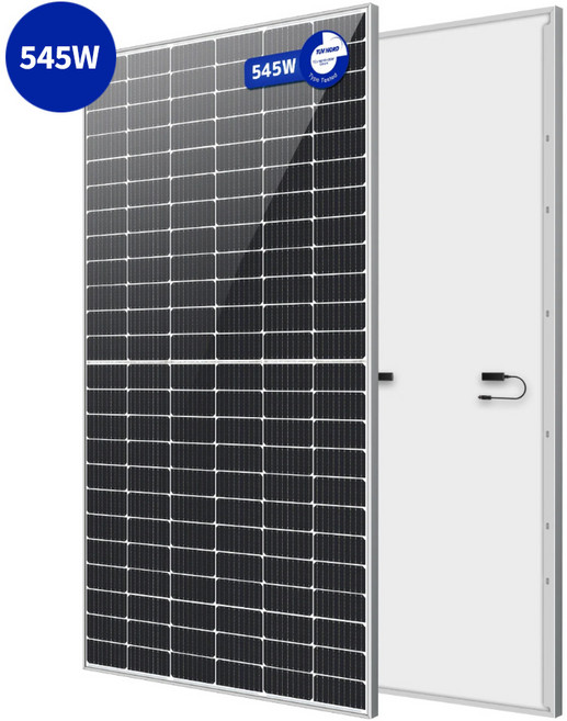 녹원 태양광패널 100W 200W 380W 410W 단결정 고효율 태양광판넬 가정 자동차 캠핑카 카라반, 545W, 1개