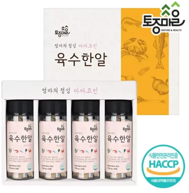 마마코인 육수한알 선물세트 (120g x 4입) 1세트, 480g