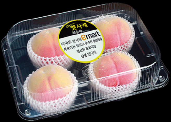 과일포장용기 복숭아4입(TB-604 -1) 200개