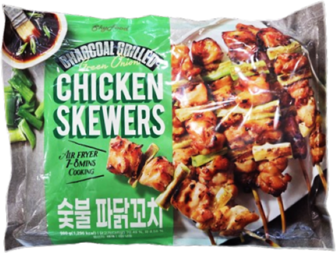 트레이더스 숯불 파닭꼬치 아이스박스 포장, 1개, 960g