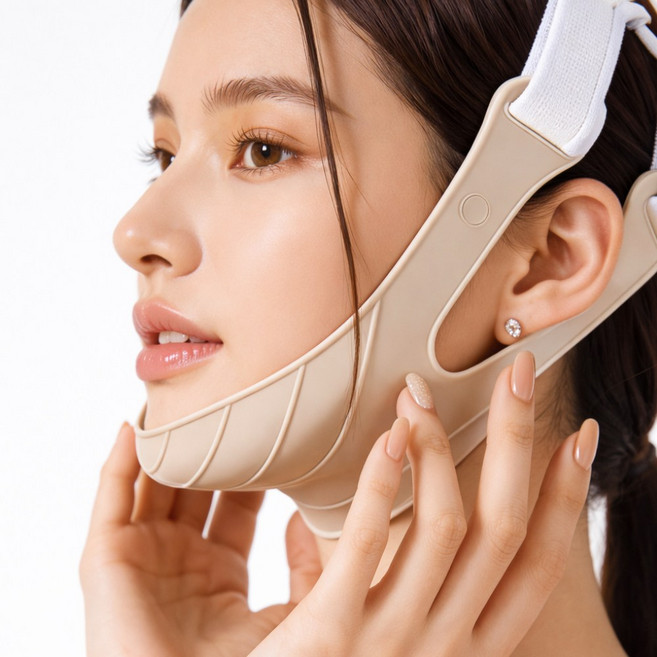 지미스홈 리프팅 턱선 밴드 뷰티 작은 얼굴관리 브이라인, 1개, 프로 리프팅 밴드