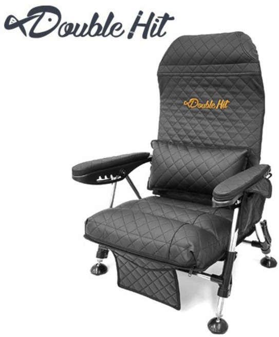 더블히트 S클래스 숏다리 낚시의자 방수 덮개 포함, 골드, 1개