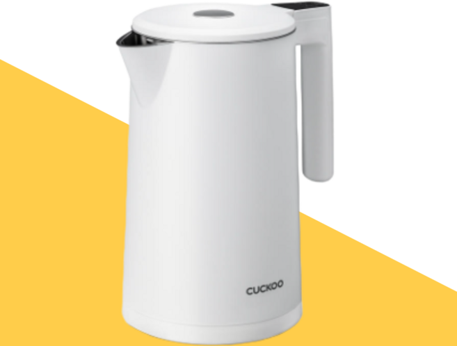 쿠쿠 온도조절 스테인리스 커피 티 전기포트 전기주전자 CK-C170TW