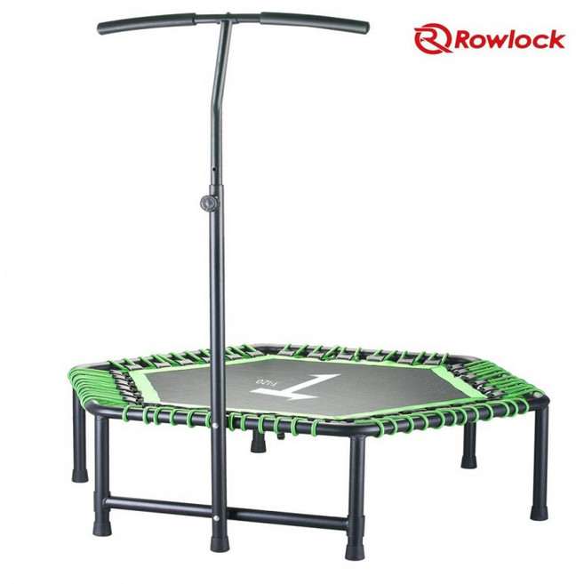 창조유통 트램폴린 점핑 헬스 준클럽용 가정용 방방이 신제품 유산소 운동강화, 01 GREEN