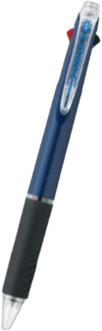 유니 제트스트림 3색 볼펜 0.5mm SXE3-400-05, 네이비, 1개