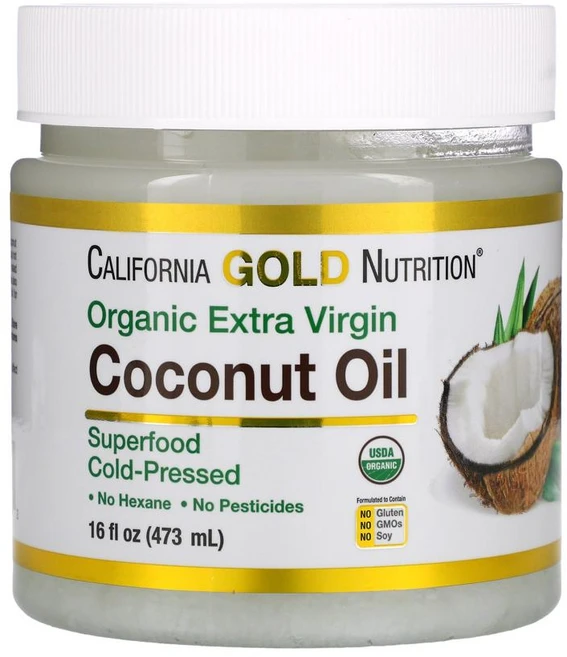 캘리포니아골드뉴트리션 엑스트라 버진 코코넛 오일, 473ml, 1개 - 쿠팡