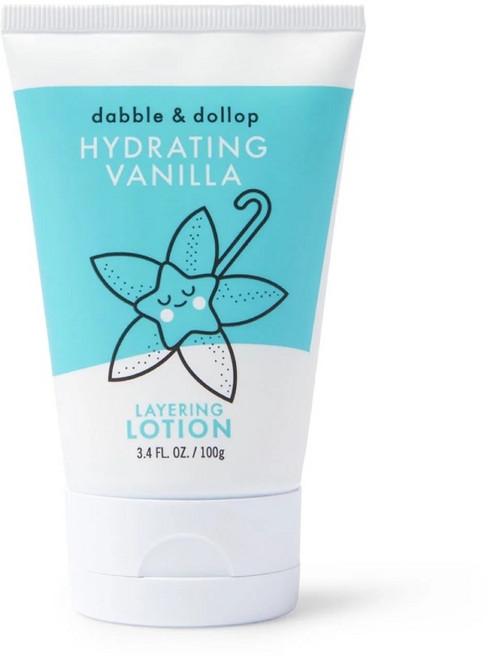 Dabble & Dollop 寶寶保濕身體乳 香草口味, 1個, 香草