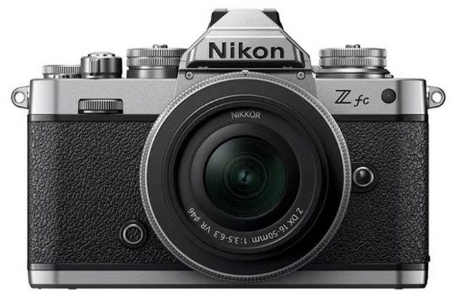 니콘 Z fc BODY 16-50mm KIT (실버) + 샌 4K pro 32GB + 클리닝 5종 + 고급 포켓융 / 정품 / 새상품 / BIG