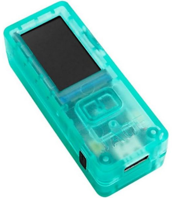 제이드 Jade 비트코인 하드웨어 지갑 blue 카메라 블루투스 USBC 240mAh