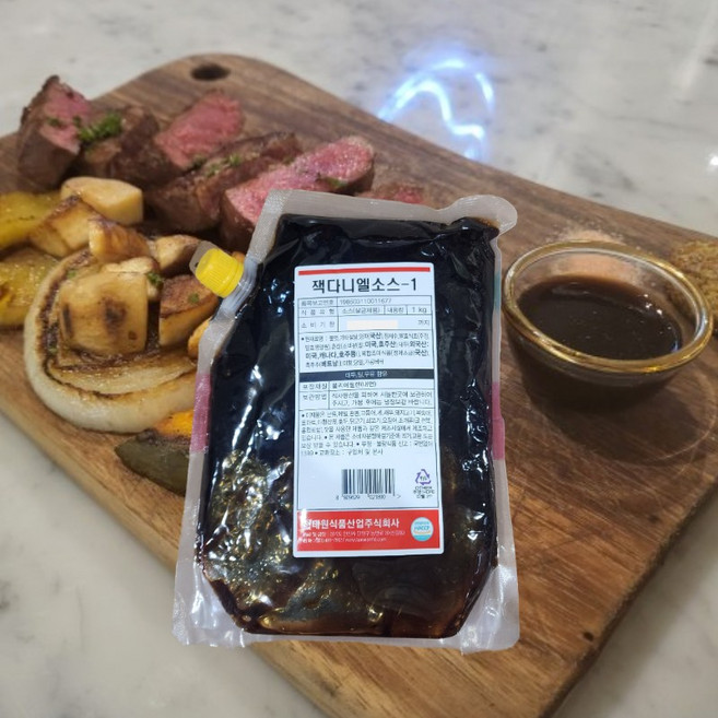 태원식품 잭다니엘 소스 1, 1kg, 1개