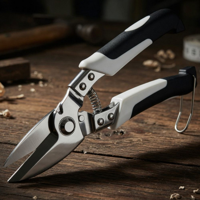 커팅가드 철판이 잘리는 함석 전지 가위 전문가용 독일식, 1개