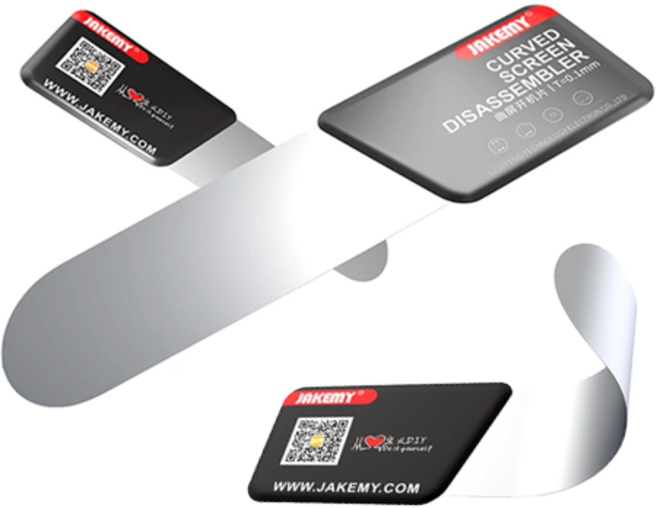 스마트폰 액정오픈용 도구, 커브드 오프닝카드, 1개