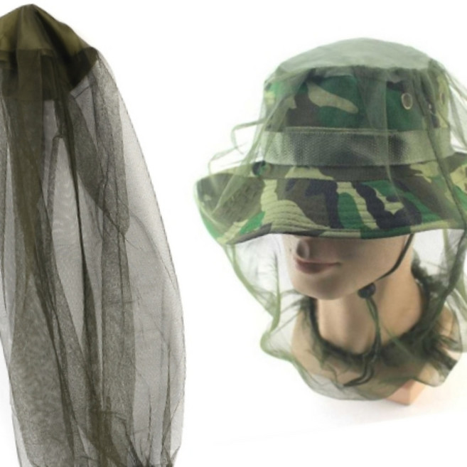 모자 방충망 간편한모기장