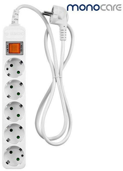 (대현) 멀티탭 DH-2058NT (5구/10A/메인스위치) (3M), 1개