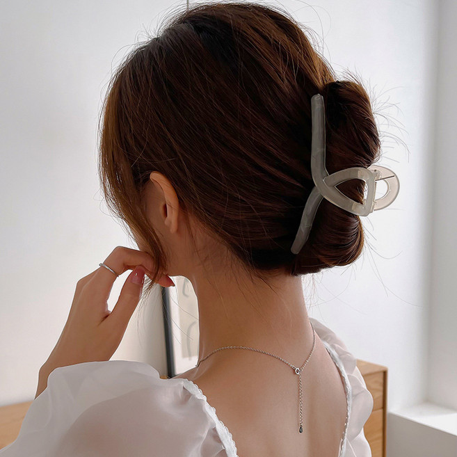 미다미 [2종세트]13cm빅사이즈 대형 컬리집게핀 (2type)