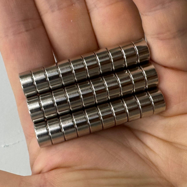 D10*5T 네오디움 원형자석 ND 지름 10mm x 두께 5mm [니즈], 30개