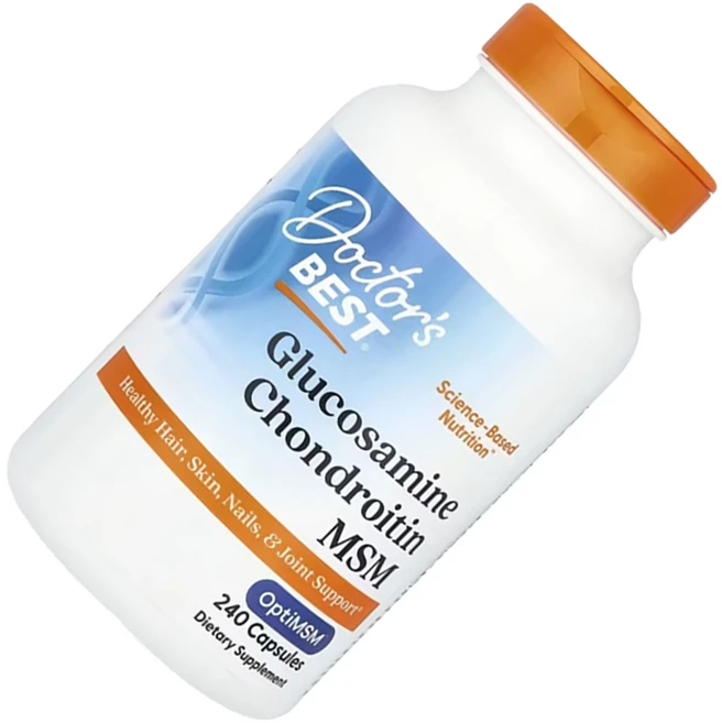 닥터스베스트 글루코사민 콘드로이틴 MSM 복합 포뮬러, 240회분, 1박스 - 쿠팡