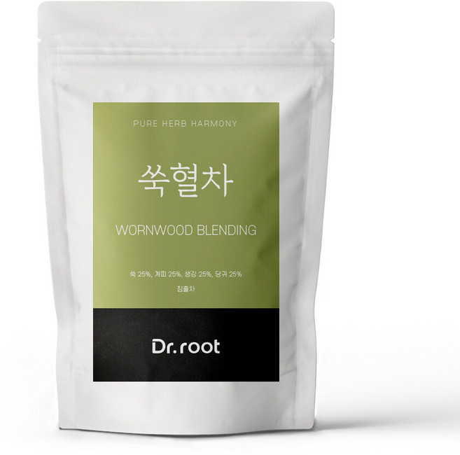 닥터루트 쑥청혈차 삼각티백 100T, 1.2g, 100개입, 1개