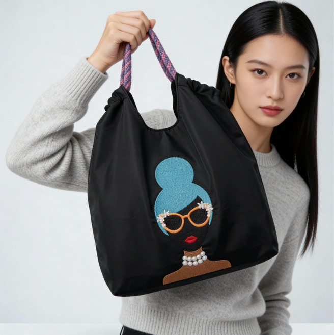 벨루체 자수 에코백 2종 이너백포함